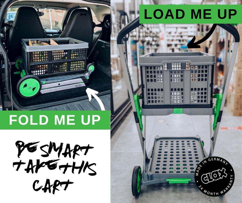 Clax Cart - Shopping Folding Trolley : Clax