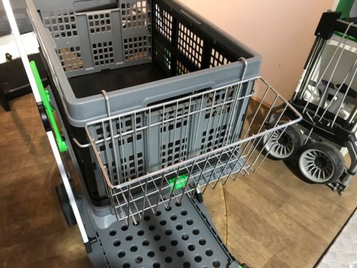 collapsible storage trolley